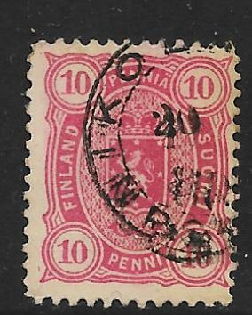 Nelilukuiset 1885 10p (LAPE 21) O