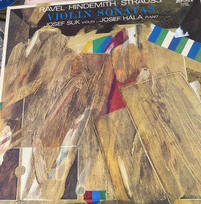 Ravel - Hindemith - Strauss: Violin Sonatas LP