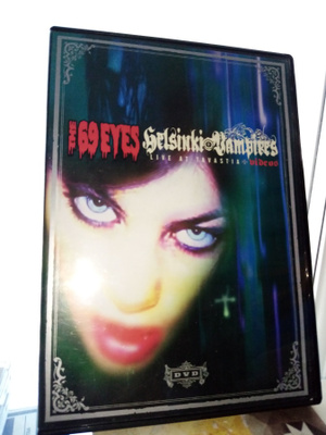 DVD THE 69 EYES : Helsinki Vampires ( SIS POSTIKULU)