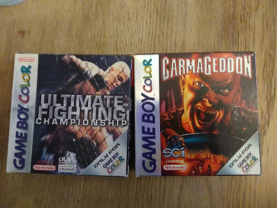 Game boy color pelit, uusia 3 kpl