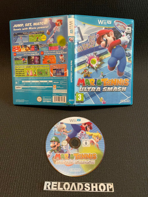 Mario Tennis Ultra Smash Wii U -- Original Box