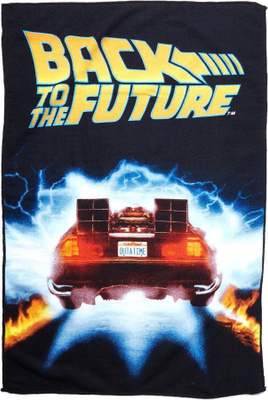 BACK TO THE FUTURE DELOREAN MICROFIBER TOWEL (41 452) 91cm x