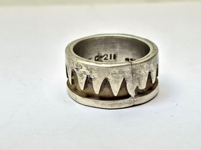 Kruunu sormus hopea 925, Mexico