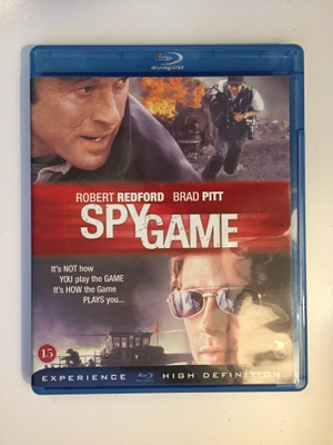 Spy Game (Blu-ray) Robert Redford ja Brad Pitt (2011)