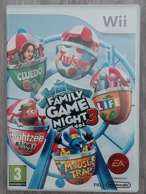 * Hasbro Family Game Night Vol 3 Wii / Wii U PAL Lue Kuvaus