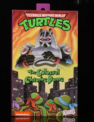 TMNT NECA CHROME DOME - HEAD HUNTER STORE.