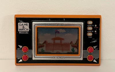 Nintendo Game & Watch Fire Attack 1982