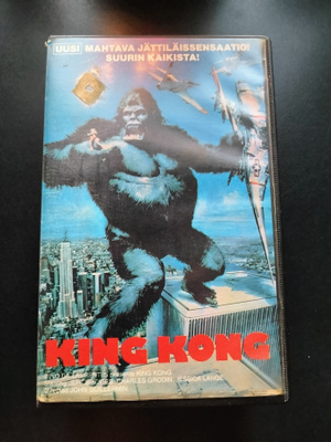 King Kong vhs