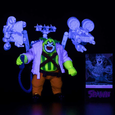 SPAWN THE CLOWN BLACK LIGHT EDITION (53 588) limited 3200 pc
