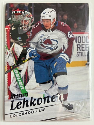 Artturi Lehkonen 25-26 Fleer Ultra #37