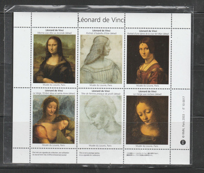TAIDEMERKKEJÄ, Leonard de Vinci, kuvat maalauksista, lue