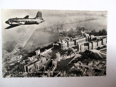 A,B.E.A. Viking over Windsor Castle *