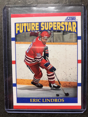 ERIC LINDROS 1990/91 Score US Future Superstar #440 RC
