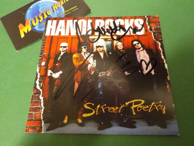 HANOI ROCKS CD BOOKLET KAHDELLA NIMMARILLA