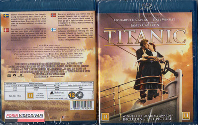 Titanic (62 520) UUSI -FI- BLU-RAY nordic, (2) leonardo dica