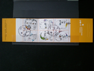 FDC-leimattu vihko Mesenaatit - LaPe V60 o