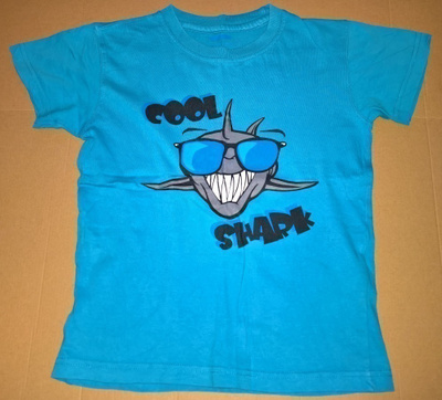 LASTEN T-PAITA KOKO 116 / 122 COOL SHARK SEPPÄLÄ