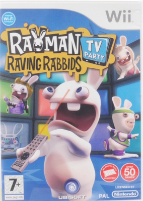 Rayman Raving Rabbids TV Party