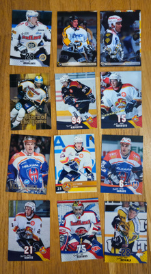 2000-luvun alun liiga kortteja 44 kpl
