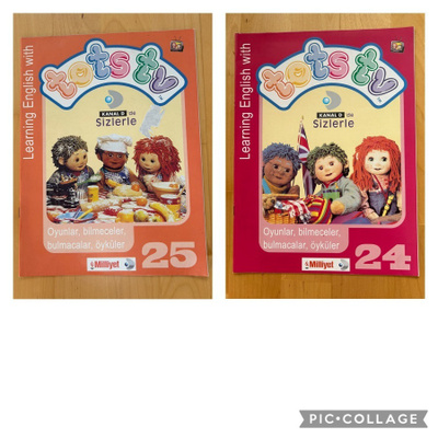 Learning English with tots TV vihkoset ( nro 24 ja 25 )