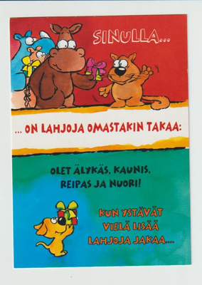 Postikortti  HUUMORI