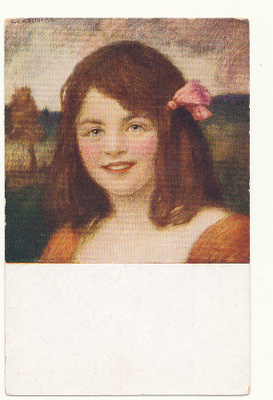 L ZUMBUSCH - "Lotte" - vanha kortti