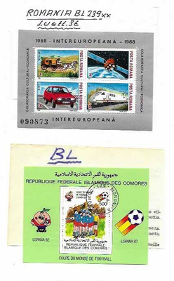 2 KOHDETTA ROMANIA BL239 YMM