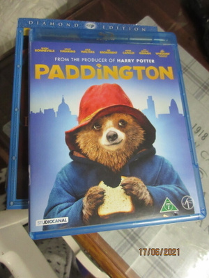 Paddington blu-ray.