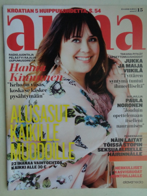 Anna lehti Nro 15/2018 (30.9)