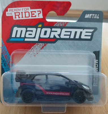 Toyota GR Yaris WRC Civil Rallye Black 2021 Majorette 1:64