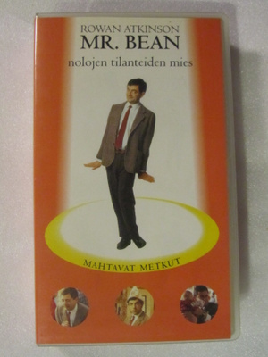 Mr. Bean • Nolojen Tilanteiden Mies • Mahtavat Metkut VHS