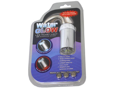 Water Glow LED Vesihana Valo Lämpötila-anturilla *UUSI*