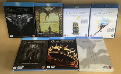 Valtaistuinpeli (The Game of Thrones) kaudet 1-7 Blu-ray
