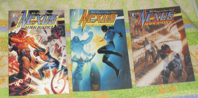 Nexus - Alien Justice #1-3, koko sarja