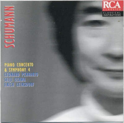 SCHUMANN: Pianokonsertto op. 54 / 4. Sinfonia – RI CD 1996