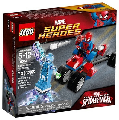 LEGO # SUPER HEROES # 76014 : Spider-Trike vs. Electro
