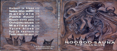 HOODOO SAUNA . CD-LEVY . POHJOLAN BLUES