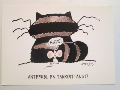 KULKEMATON ANTEEKSI EN TAKOITTANUT KISSA JA HIIRI KRISTI