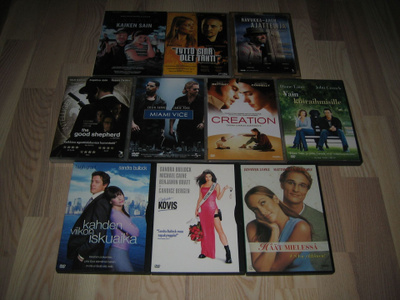 DVD Leffat 20Kpl