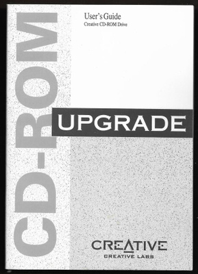 Creative CD-ROM Drive - Users Guide