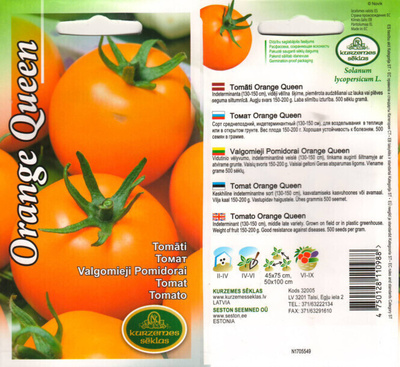 Tomaatti "Orange Queen" siemenet #