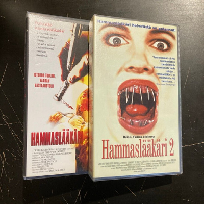 Hammaslääkäri 1-2 2xVHS