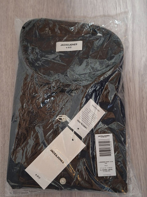 Kauluspaita pellavasekoitetta 4XL