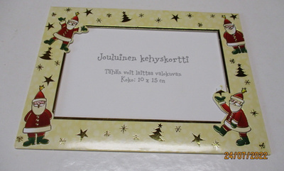 Jouluinen kehyskortti