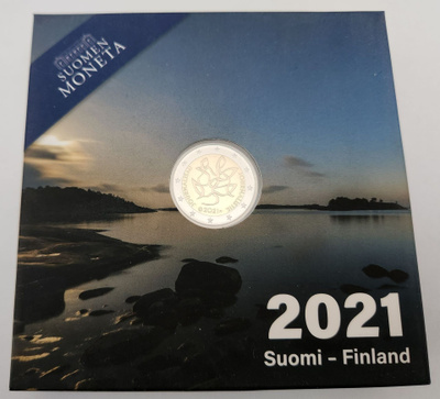 Suomi 2 € 2021 Journalismi  Proof