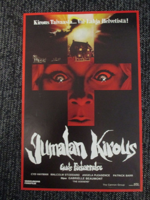 Jumalan kirous (1979) - vanha elokuvajuliste - kauhu