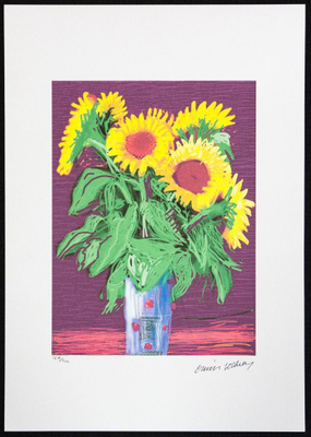 David Hockney  „Sunflowers"