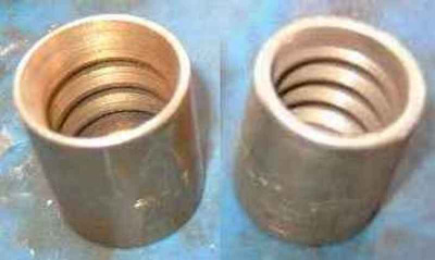 Hydrauliputken puristusholkkeja 83 kpl