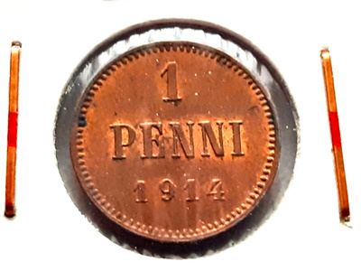 1 penni 1914