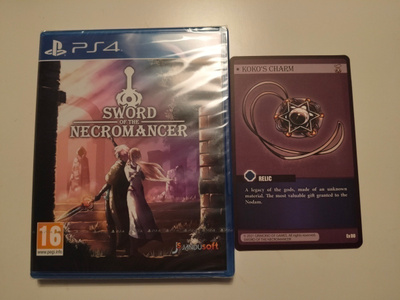 Sword of the Necromancer (PS4) Uusi muoveissa + Kortti